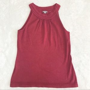 🌹Ann Taylor Dark Red Top
